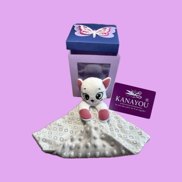 Doudou avec carré douceur – Chien ou Chat