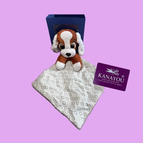 Doudou avec carré douceur – Chien ou Chat