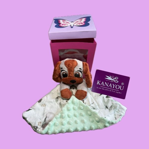 Doudou avec carré douceur – Chien ou Chat