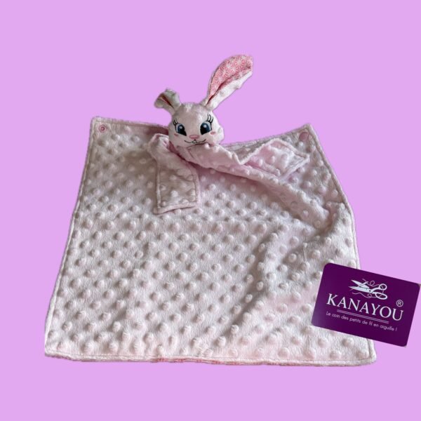 Doudou rose lapin 2 Doudou Lapinou