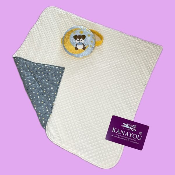 Gigoteuse d’emmaillotage chien sur la lune