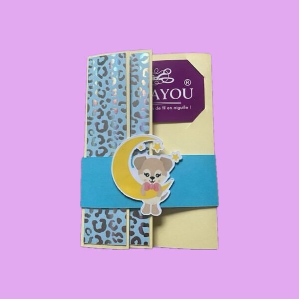 Gigoteuse d’emmaillotage chien sur la lune