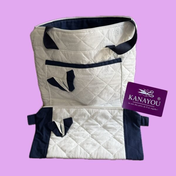 Sac à langer et sa trousse de toilette assortie