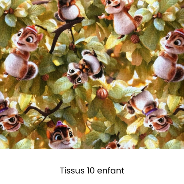 Tissus 10 enfant carnet (1) Carnet de santé personnalisable