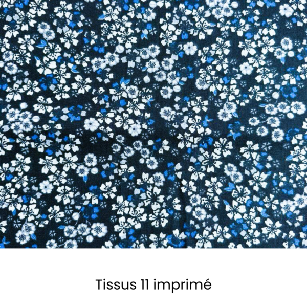 Tissus 11 imprimé carnet (1) Carnet de santé personnalisable