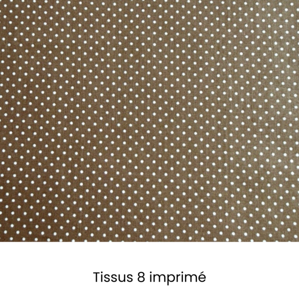 Tissus 8 imprimé carnet (1) Carnet de santé personnalisable