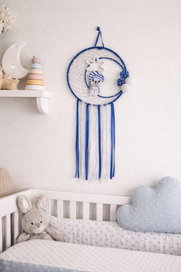 Attrape-rêves Ourson sur la Lune