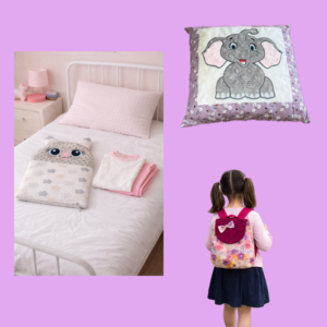 Accessoire (1) Attrape-rêves Ourson sur la Lune