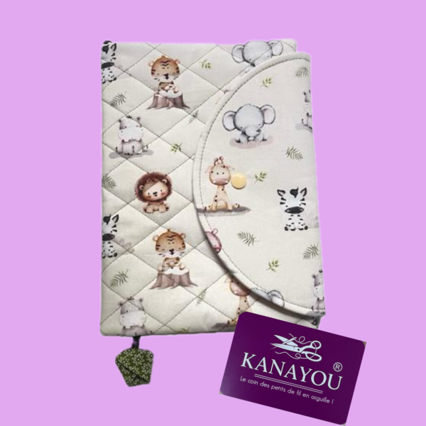 Protège carnet de santé matelassé