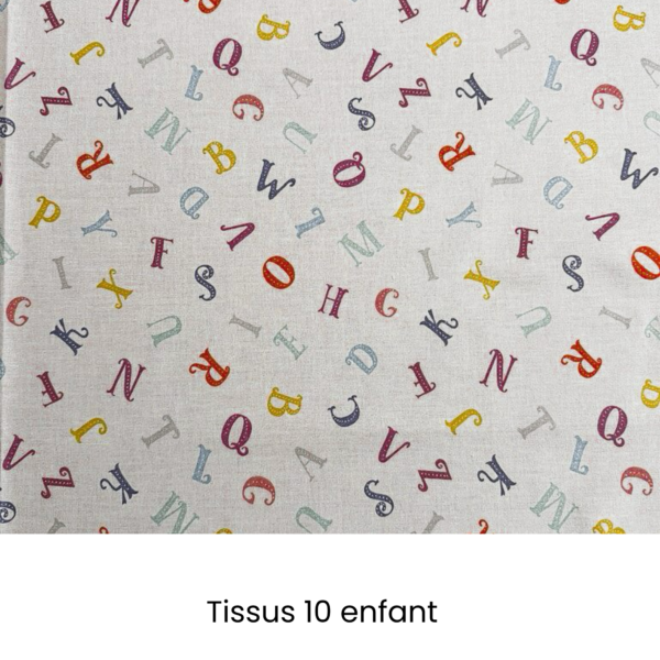 Tissus 10 enfant gigo Gigoteuse personnalisable