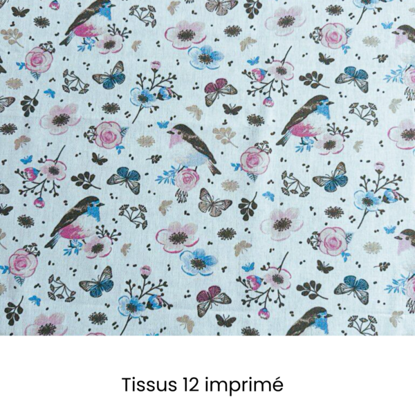Tissus 12 imprimé gigo Gigoteuse personnalisable