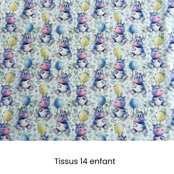 Tissus 14 enfant gigo Gigoteuse personnalisable