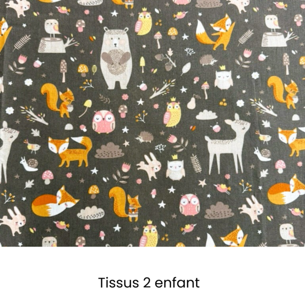 Tissus 2 enfant gigo Gigoteuse personnalisable