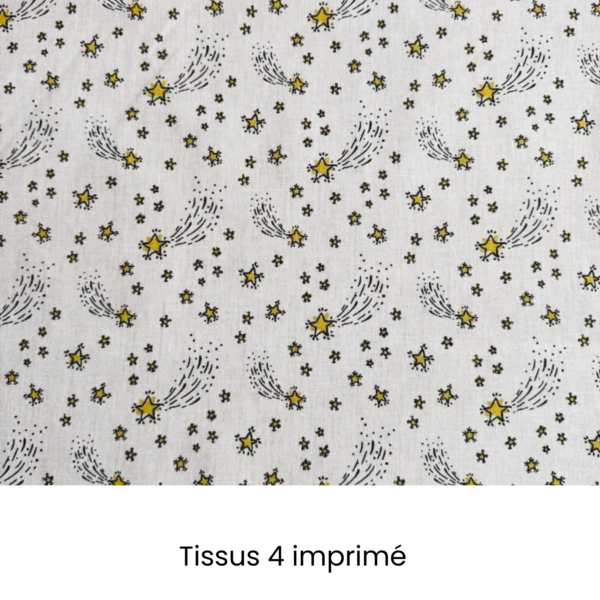 Tissus 4 imprimé gigo Gigoteuse personnalisable