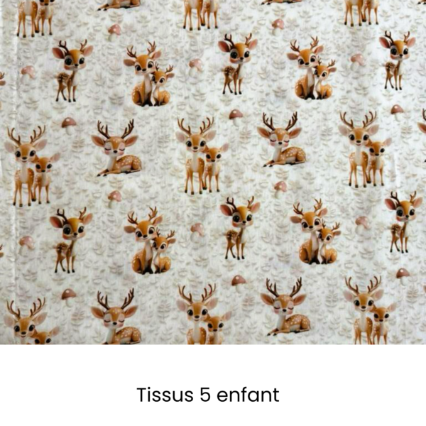 Tissus 5 enfant gigo Gigoteuse personnalisable