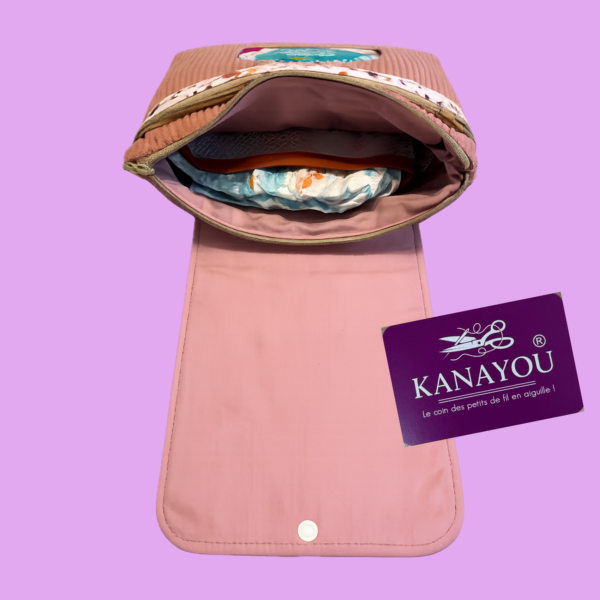Ensemble Sac à langer & Trousse assortie